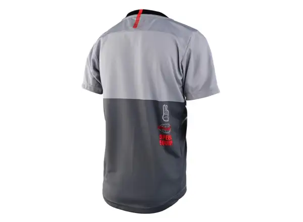 Troy Lee Designs Flowline dětský dres krátký rukáv Scripter Charcoal