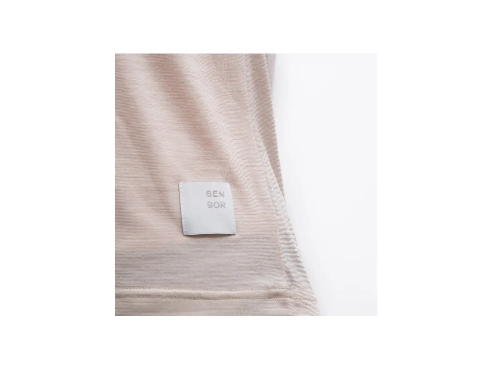 Sensor Merino Lite dámské triko bez rukávu Mottled Beige