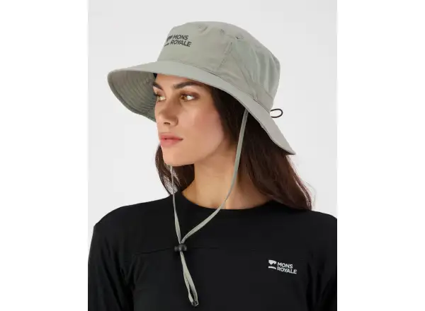 Mons Royale Velocity Bucket Hat turistický klobouk zelený