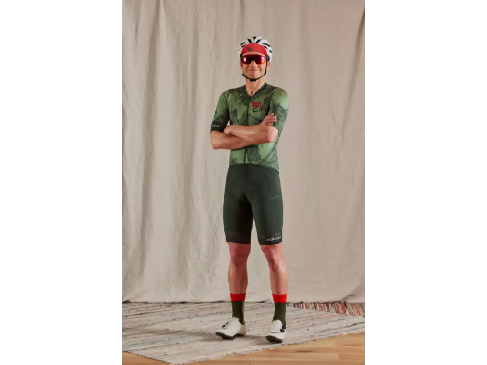 Maloja PushbikersM. Aero pánský dres krátký rukáv 1/2 Pastel Clover