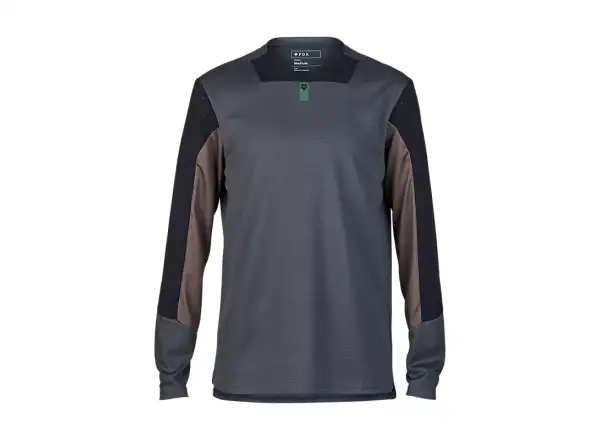 Fox Defend pánský dres dlouhý rukáv Graphite