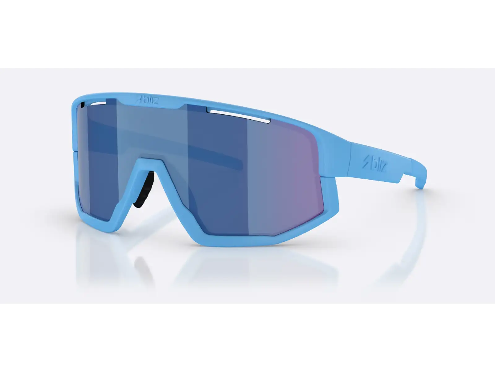 Bliz Fusion Small sluneční brýle Matte Blue/Grey Blue Multi
