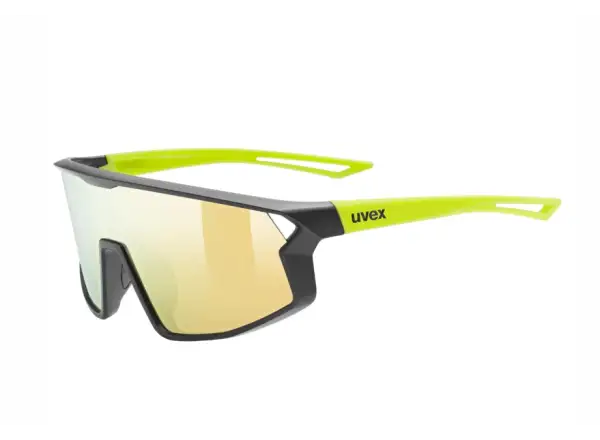 Uvex Skyryse JR. dětské brýle Black/Yellow Matt/Mirror Yellow