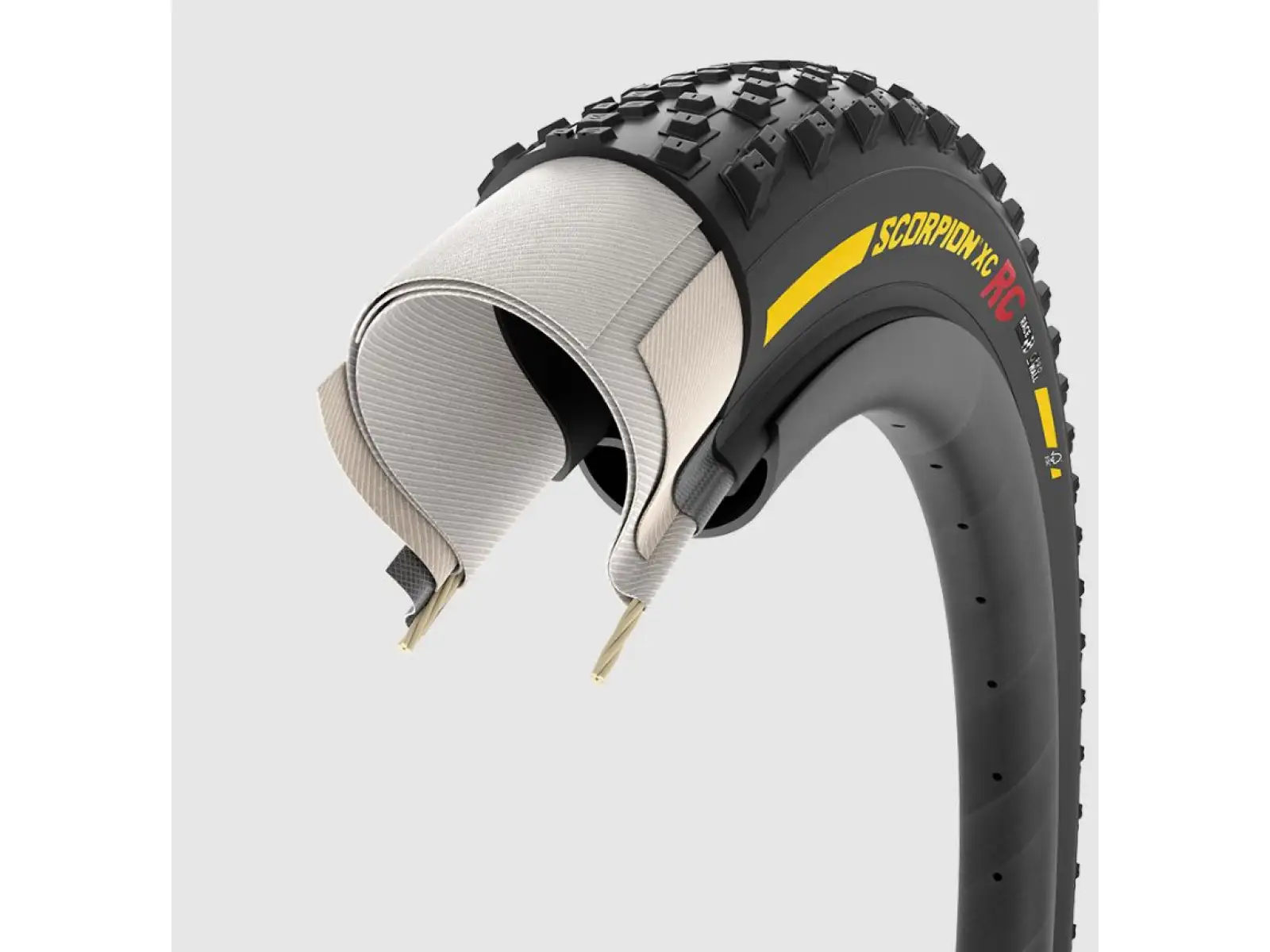 Pirelli Scorpion XC RC Team Edition 29x2,4" plášť kevlar žlutý