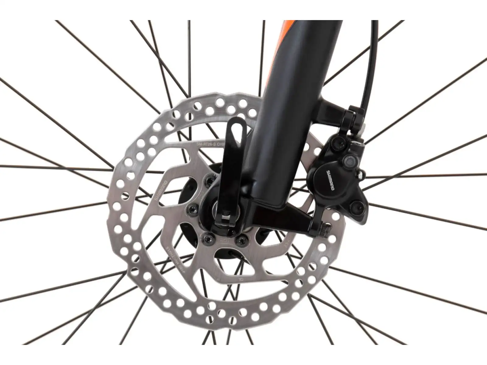 Rock Machine Blizz 27 HD dětské kolo Mat Khaki/Neon Orange/Black