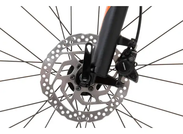 Rock Machine Blizz 27 HD dětské kolo Mat Khaki/Neon Orange/Black