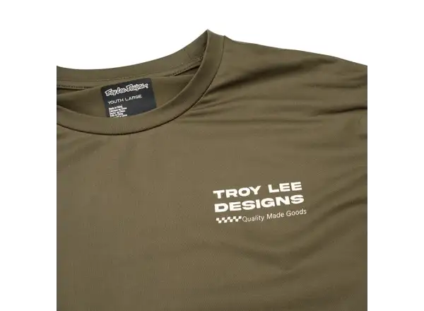 Troy Lee Designs Ruckus Ride Tee dětský dres dlouhý rukáv Factory Caper