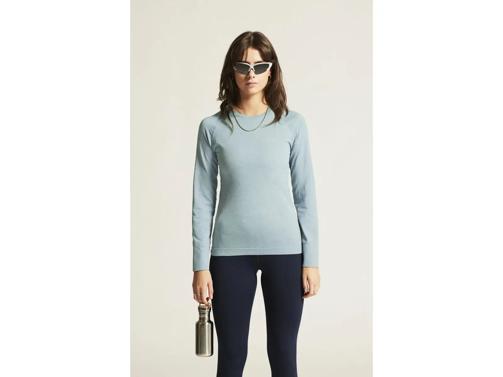 Craft Core Dry Active Comfort dámské triko dlouhý rukáv modrá