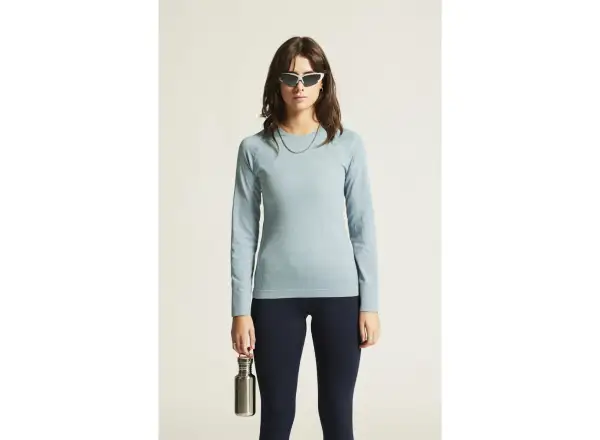 Craft Core Dry Active Comfort dámské triko dlouhý rukáv modrá