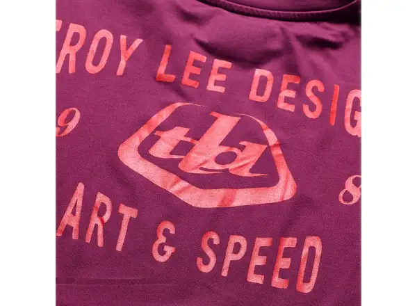 Troy Lee Designs Ruckus Ride pánský dres dlouhý rukáv  Lockdown Sangria