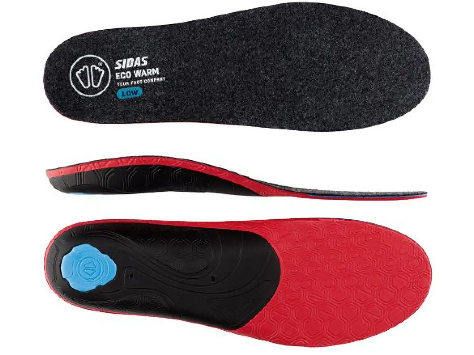 Sidas 3Feet Eco Warm Low vložky do bot