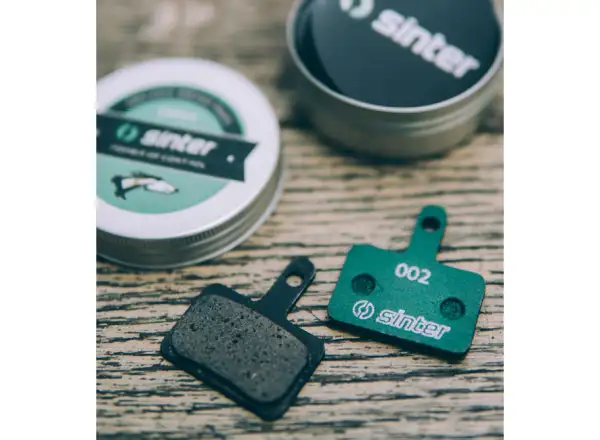 Sinter Shimano B Type brzdové destičky polymer zelená