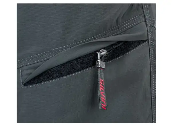 Silvini Rango pánské MTB kraťasy charcoal/red