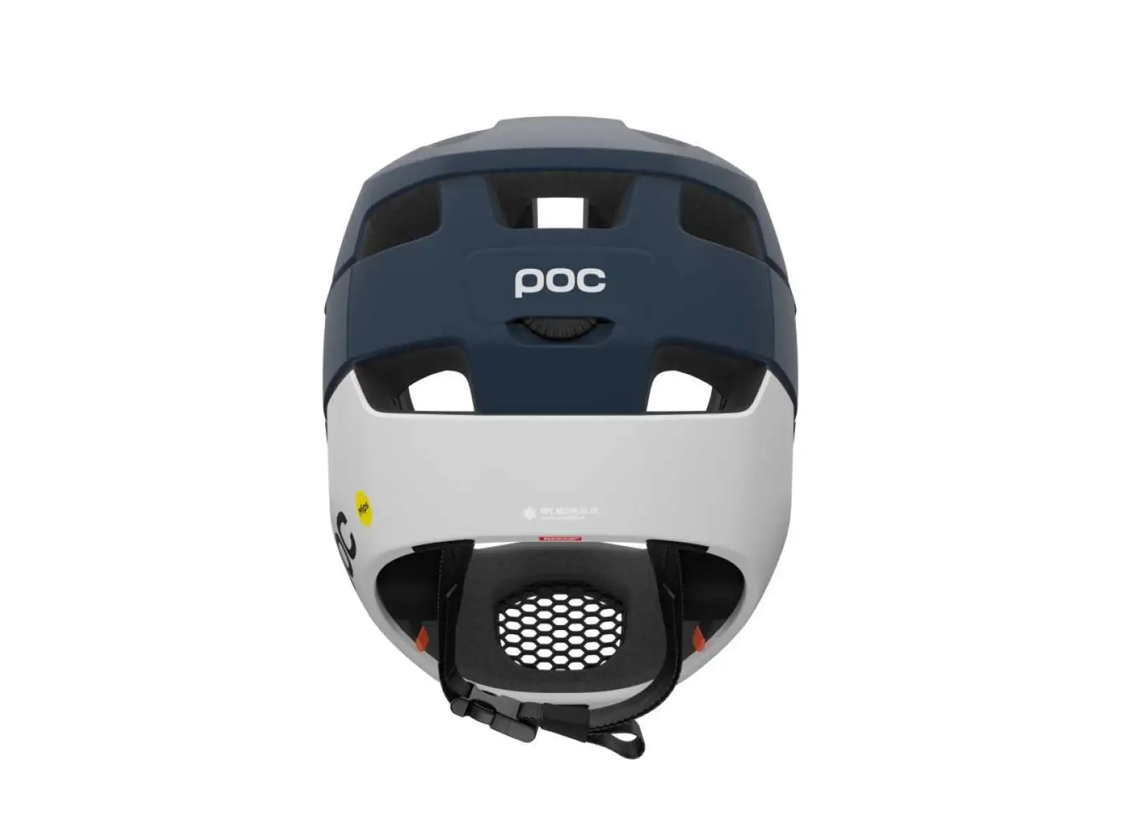 POC Otocon Race MIPS přilba Apatite Navy Matt/Hydrogen White Matt