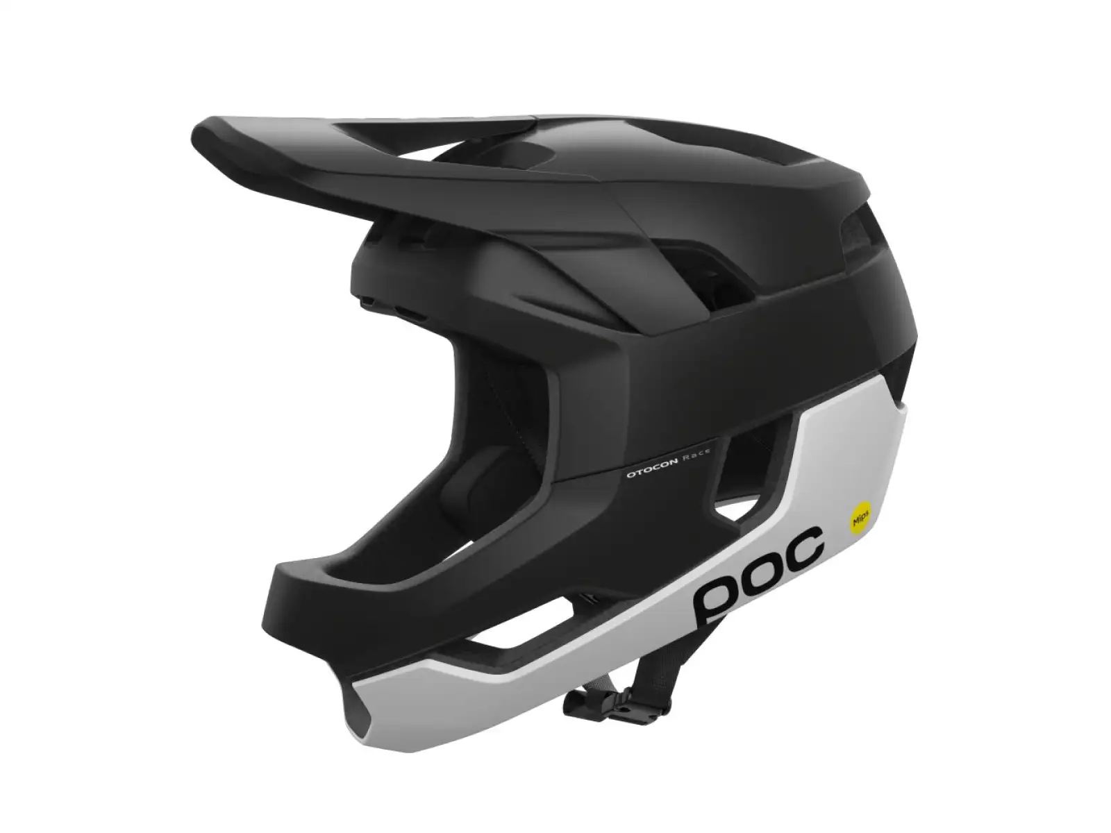 POC Otocon Race Mips přilba Uranium Black Matt/Hydrogen White