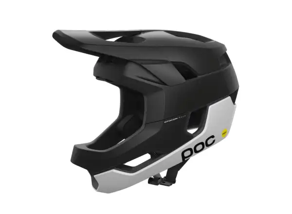 POC Otocon Race Mips přilba Uranium Black Matt/Hydrogen White