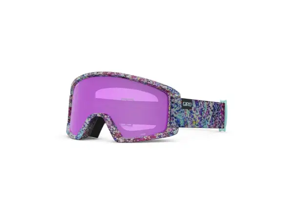 Giro Dylan dámské lyžařské brýle Pink Data/Mosh Amber Pink/Yellow