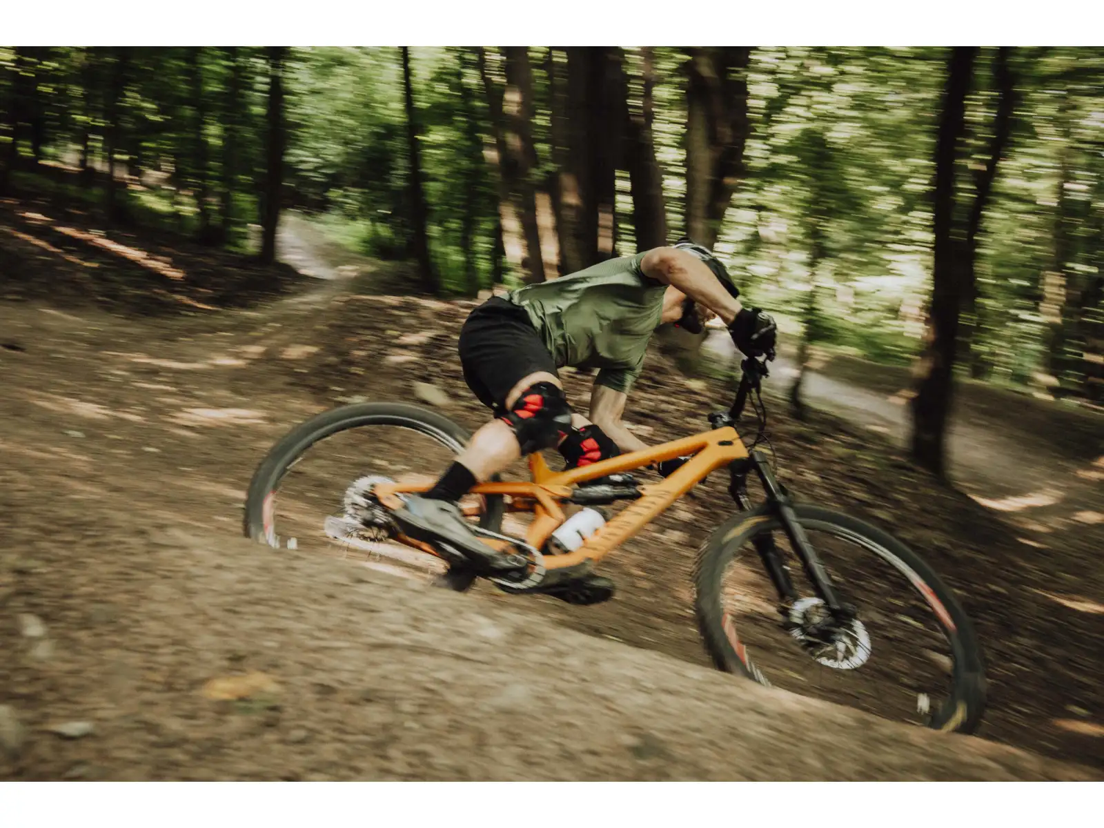 Force MTB Mount pánský dres krátký rukáv Army