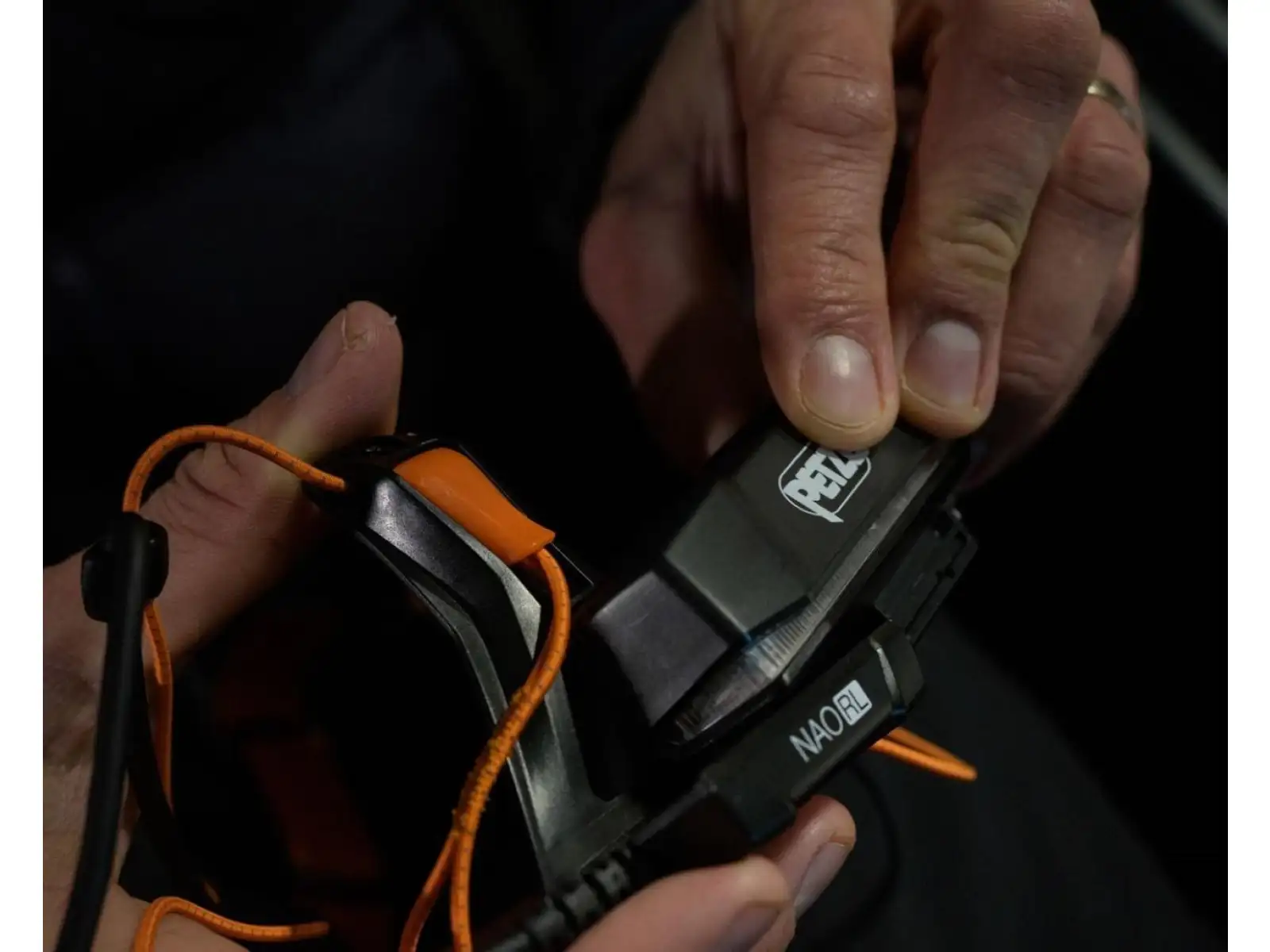 Petzl Nao RL dobíjecí čelovka Black