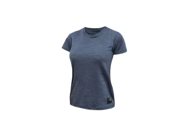 Sensor Merino Lite dámské funkční triko krátký rukáv Mottled Blue