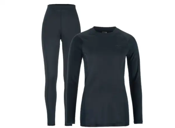 Craft Core Warm Baselayer dámský set triko dlouhý rukáv+kalhoty modrá