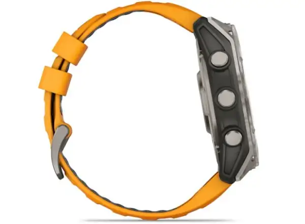 Garmin fenix 8 - 51 mm AMOLED Sapphire chytré hodinky Titanium Orange/Graphite