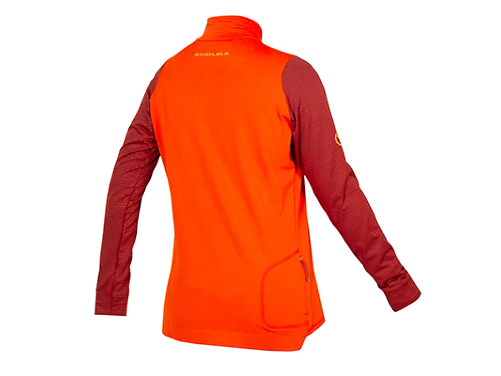 Endura Singletrack Fleece dámský dres dlouhý rukáv Paprika