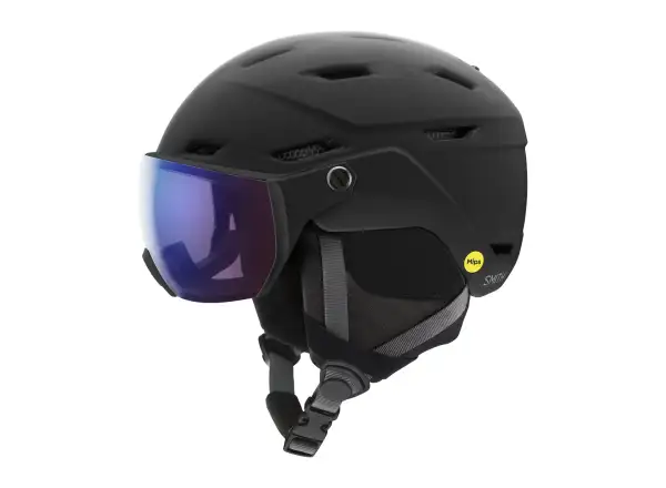 Smith Survey EU MIPS lyžařská helma Matte Black / ChromaPop Photochromic Rose Flash