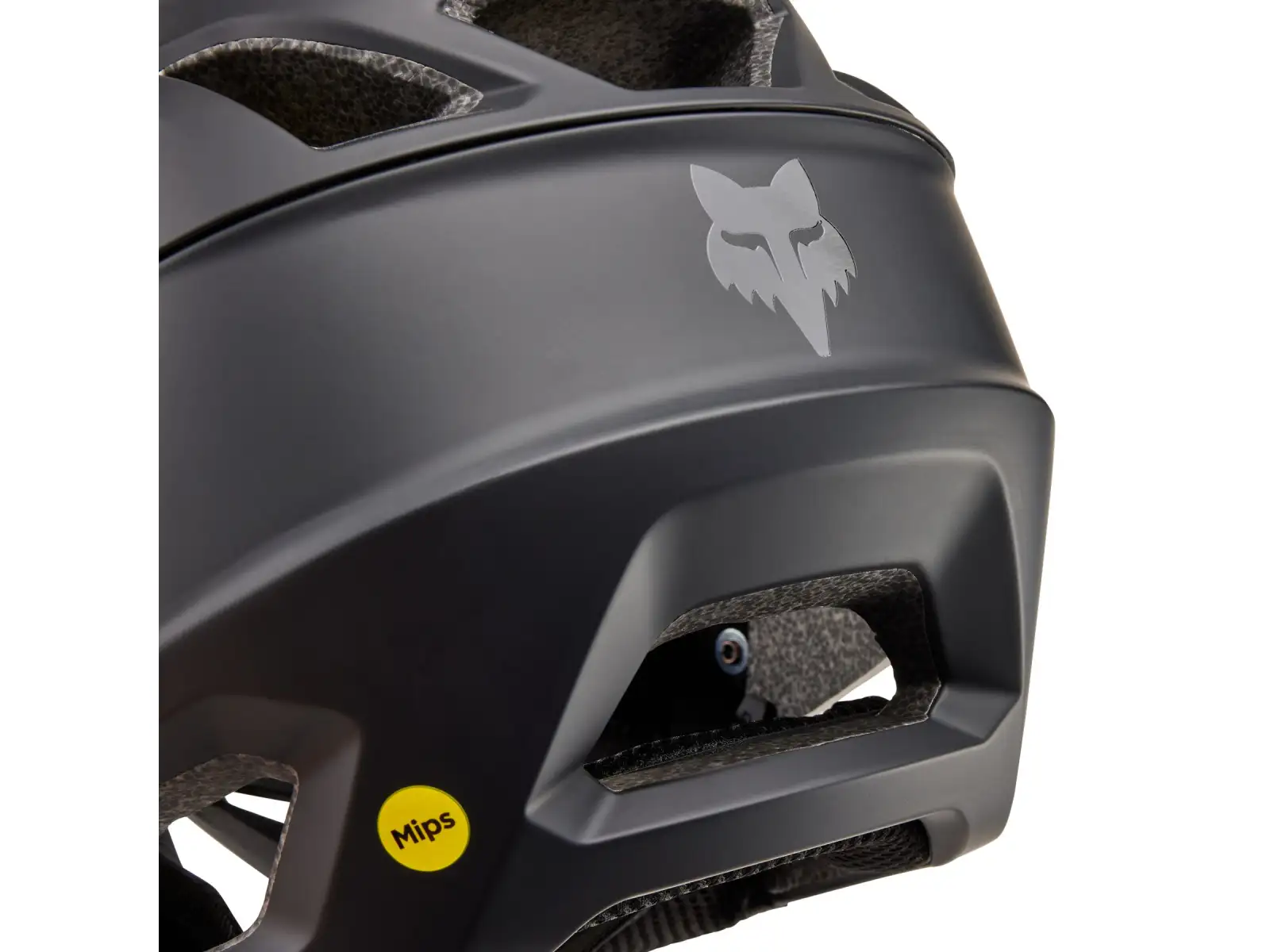 Fox Yth Proframe Matte Ce dětská cyklistická přilba Matte Black