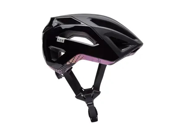 Fox Crossframe Pro Pulse MTB přilba Dusty Rose