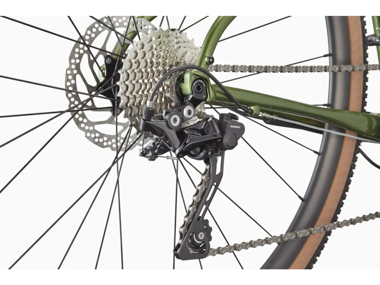 Cannondale Topstone 2 GRX 2x gravel kolo Spruce Green