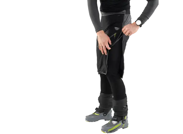 Dynafit Mezzalama Polartec Alpha Overshorts kraťasy černé