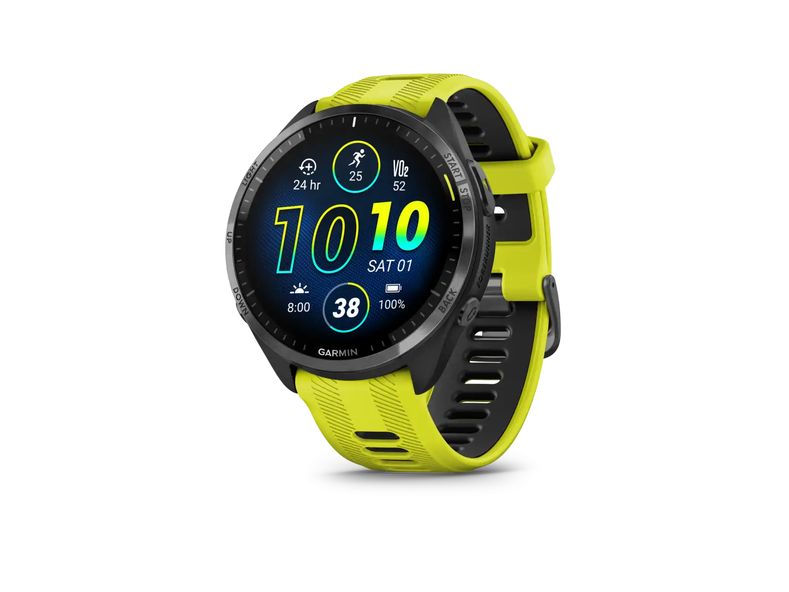 Garmin Forerunner 965 chytré hodinky Carbon Grey Titan DLC/Yellow