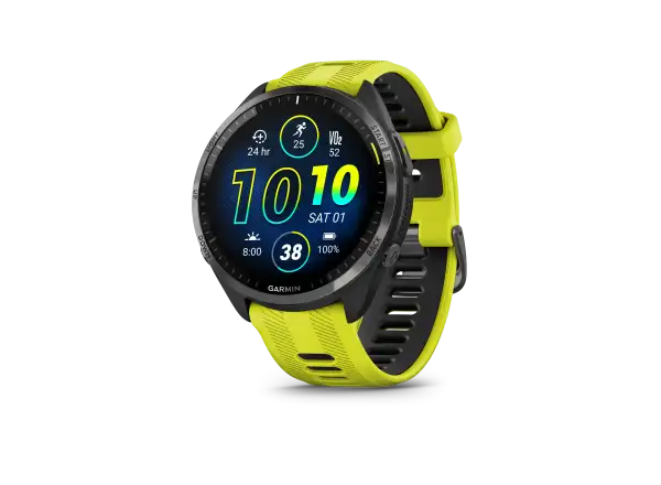 Garmin Forerunner 965 chytré hodinky Carbon Grey Titan DLC/Yellow
