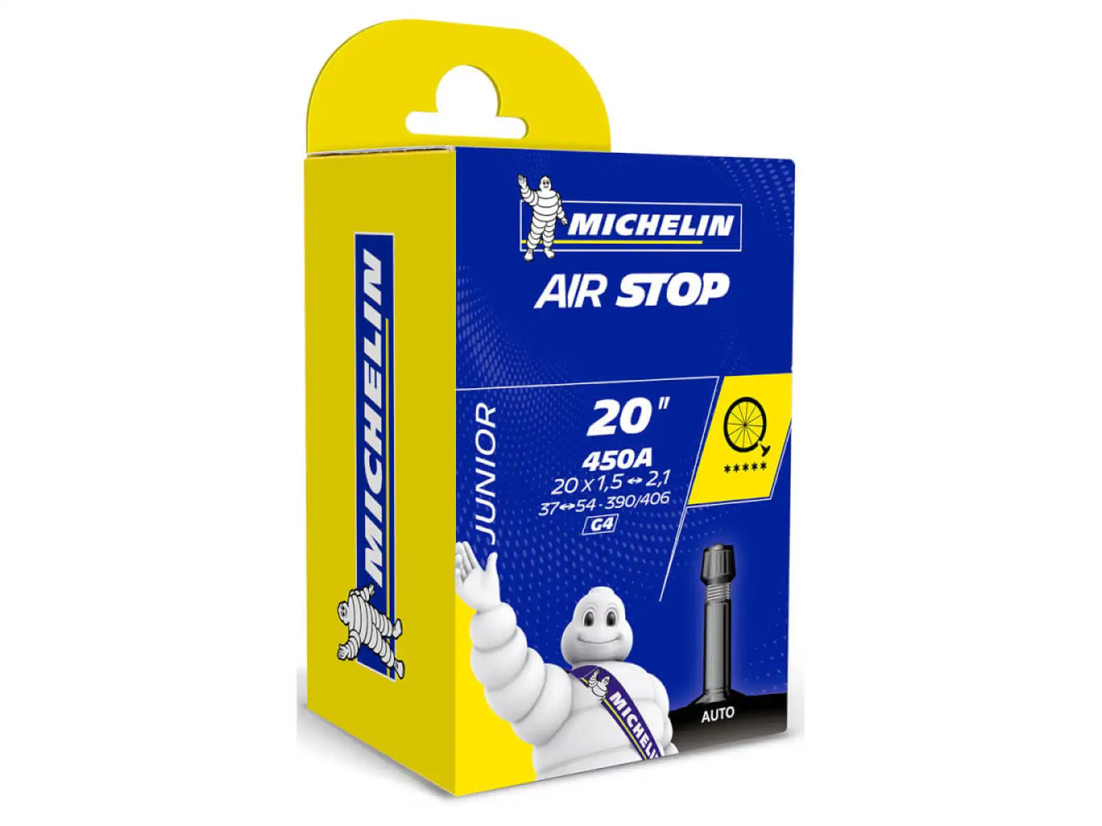 Michelin Air Stop 20x1,30-1,80" MTB duše autoventil 48 mm