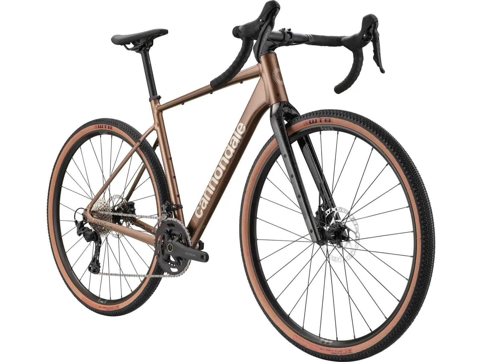 Cannondale Topstone CAAD 1 GRX 2X gravel kolo Platinum Bronze