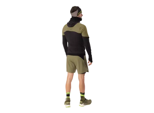 Dynafit Alpine Hybrid pánská běžecká bunda Military Green/Black Out