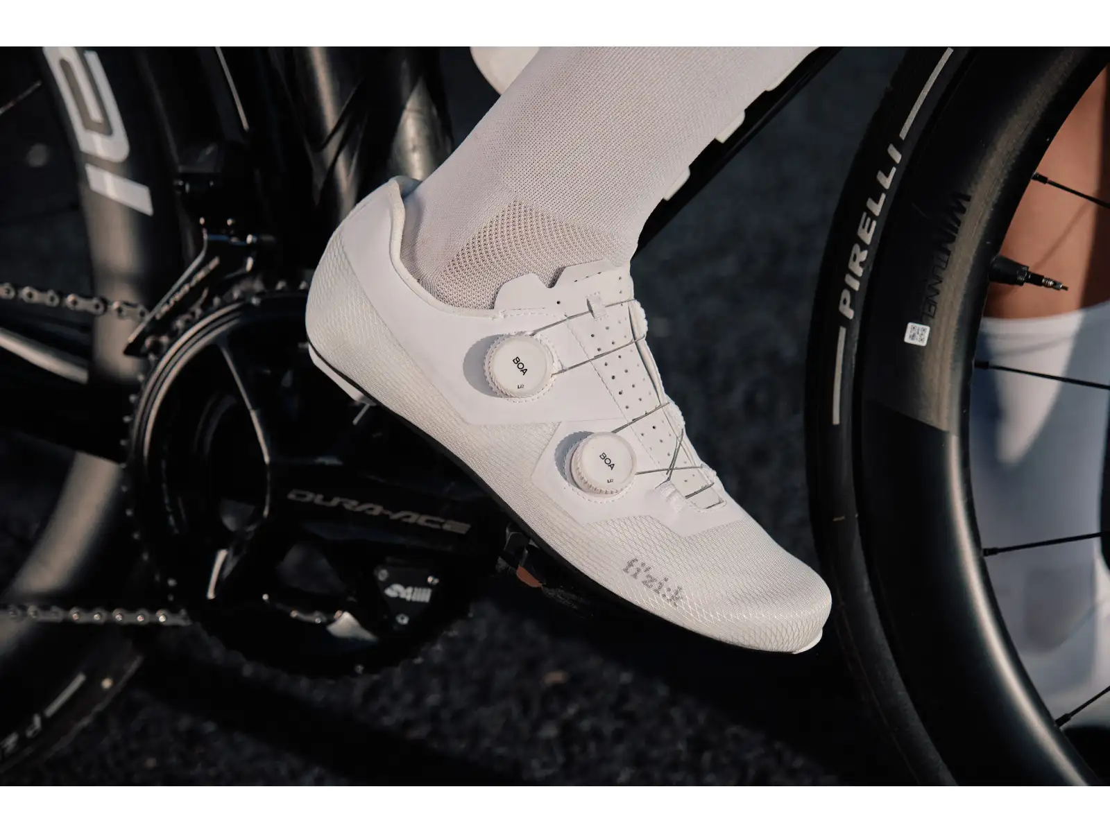 Fizik Tempo Lyra silniční tretry White/White