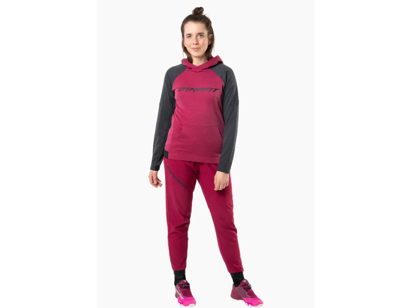 Dynafit 24/7 Polartec Hoody dámská mikina Burgundy