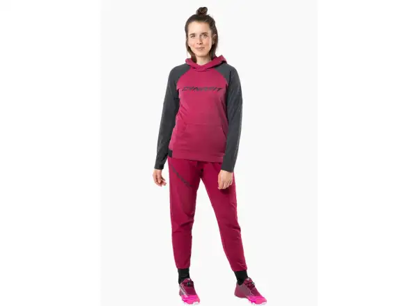 Dynafit 24/7 Polartec Hoody dámská mikina Burgundy