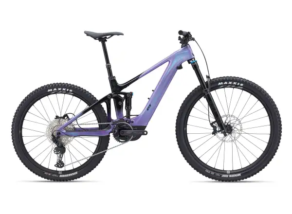 Liv Intrigue X Advanced E+ Elite 2 celoodpružené elektrokolo Digital Blurple