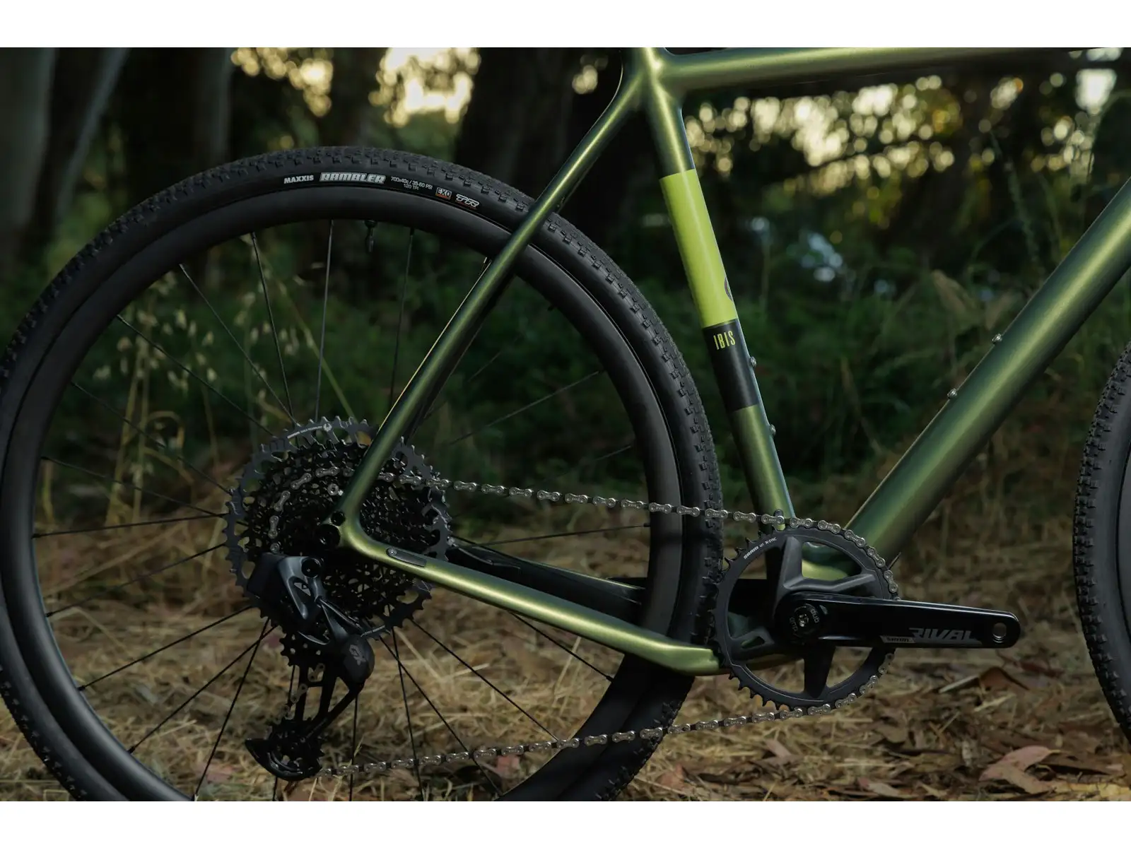 Ibis Hakka Mx Rival gravel kolo Green