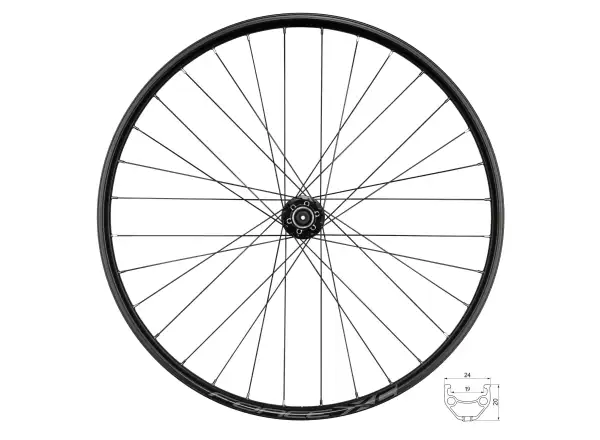 Force XC Disc 29 přední vypletené kolo náboj Force F804342