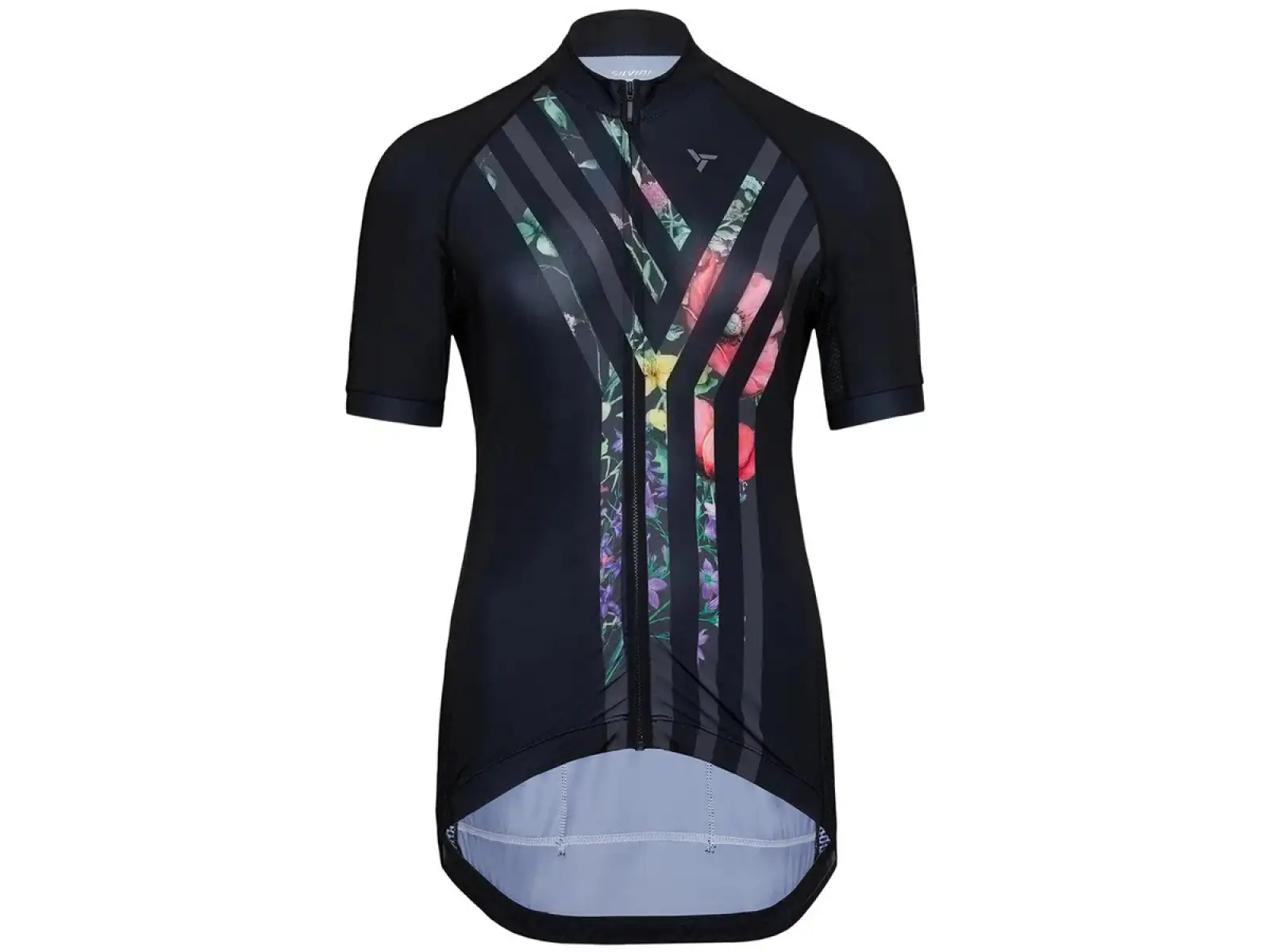 Silvini Calnia dámský dres krátký rukáv Black/Charcoal