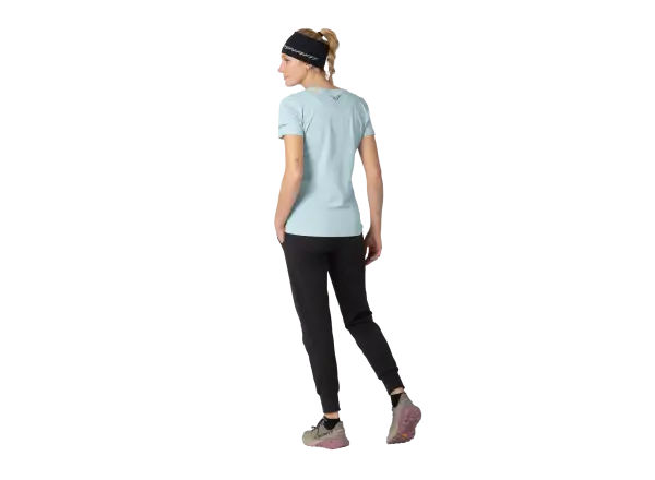 Dynafit Graphic Cotton dámské triko krátký rukáv Cloud Blue/Tabloid