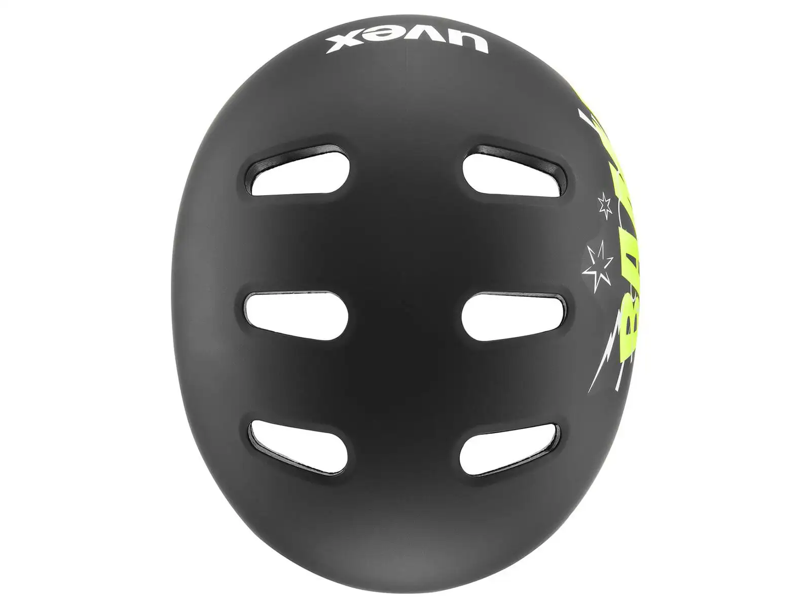 Uvex Kid 4 Style dětská přilba Bam Black/Lime Matt