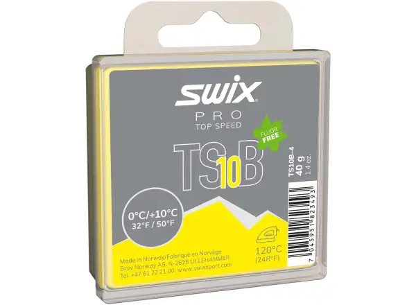 Swix TS10B Top Speed skluzný vosk 40 g