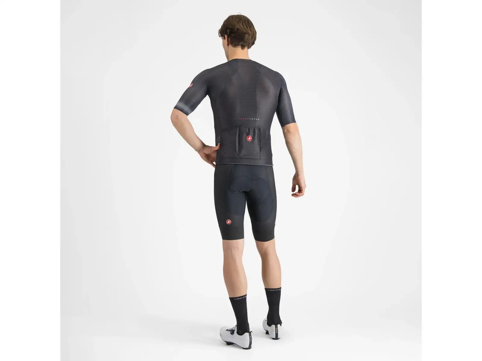 Castelli A/C pánské kraťasy s vložkou a laclem Black