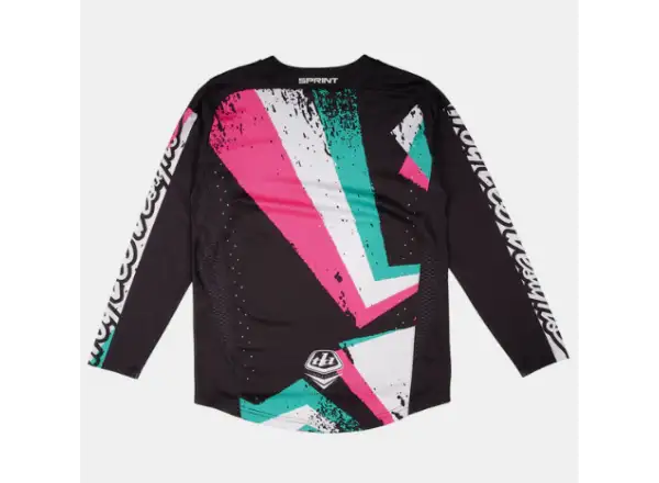 Troy Lee Designs Sprint Full Pull dětský dres dlouhý rukáv Black