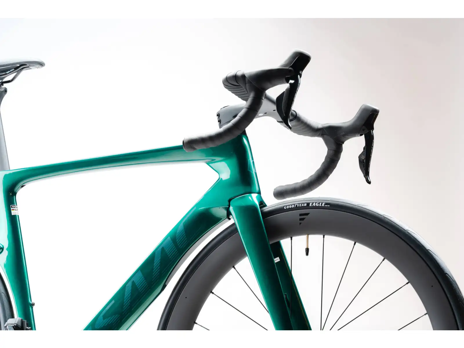 Isaac Meson Ultegra Di2 silniční kolo Jade Green